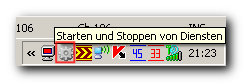 Screenshot der Tragbar
